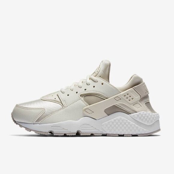 *Nike Air Huarache Sneakers Light Bone and Cream - Picture 1 of 8